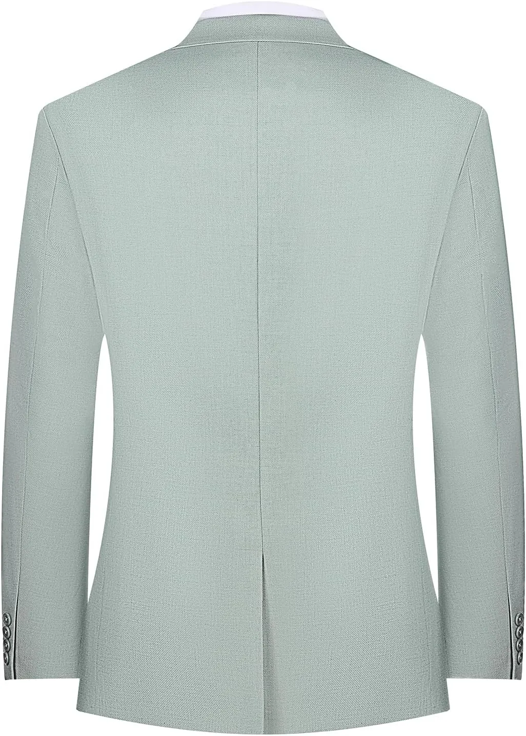 AMY ZHU Men's Sport Coat Classic Fit 2 Button Stretch Blazer Suit Jacket