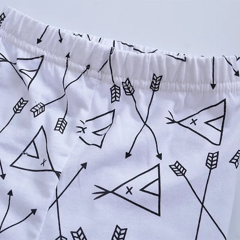 Baby Boy Cotton T-shirt and Pants (2 Pieces) Summer Outfit