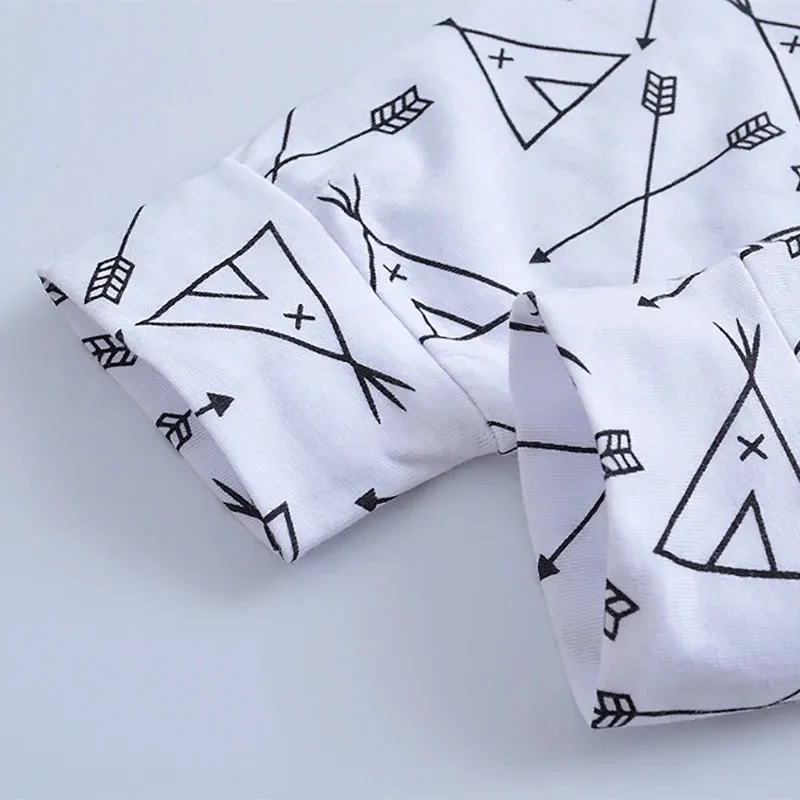 Baby Boy Cotton T-shirt and Pants (2 Pieces) Summer Outfit