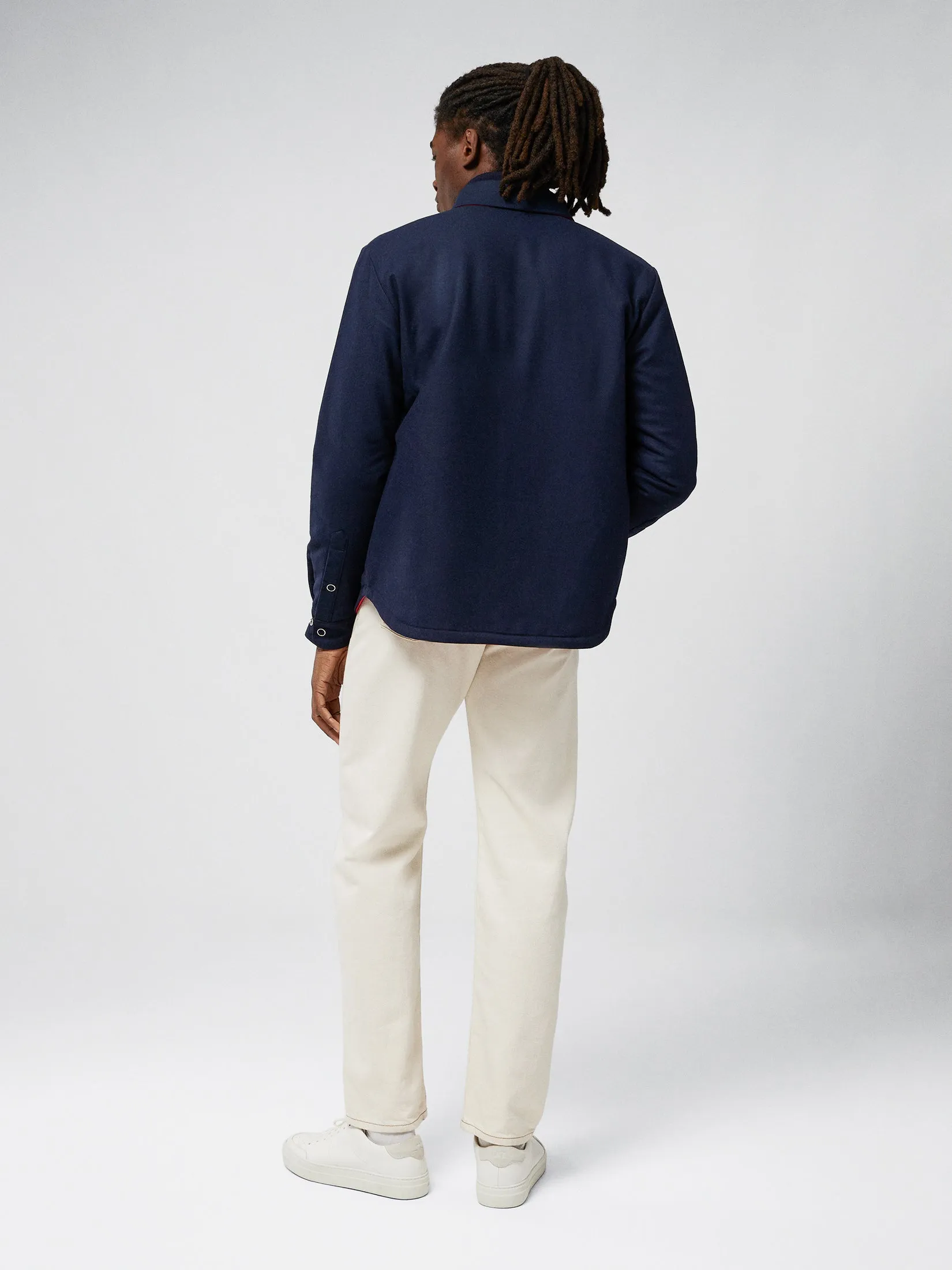 Big Bridge Rev Overshirt / JL Navy