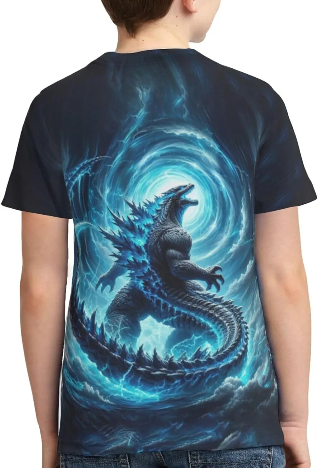 Boys' Short Sleeve T Shirt Game Graphic Crewneck Tshirts 3D Printed Cartoon Tee Shirt for Youth Boys Girls Teen 6-16