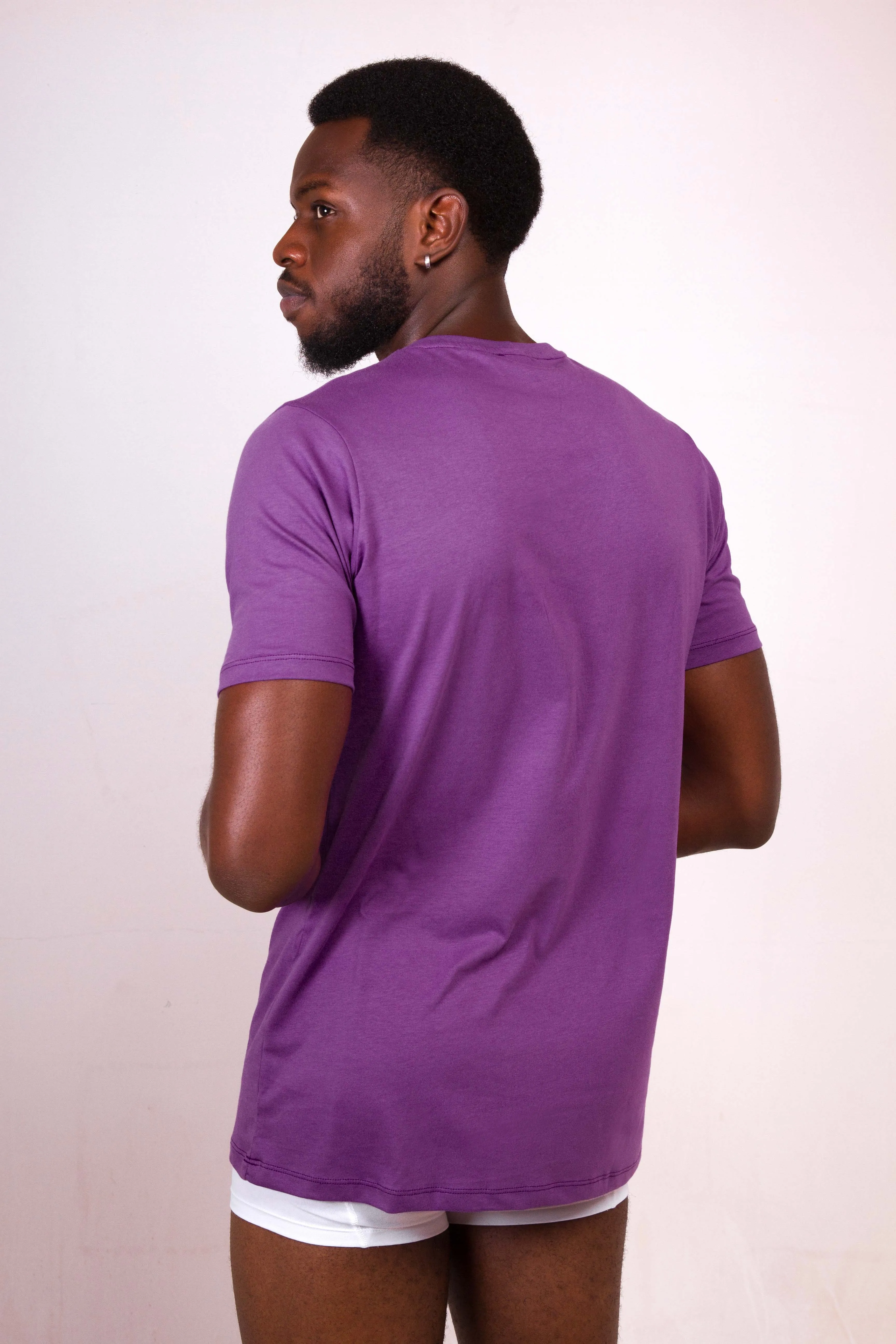 Crew-Neck Relaxed T-Shirt in Organic Cotton - Soft & Lightweight