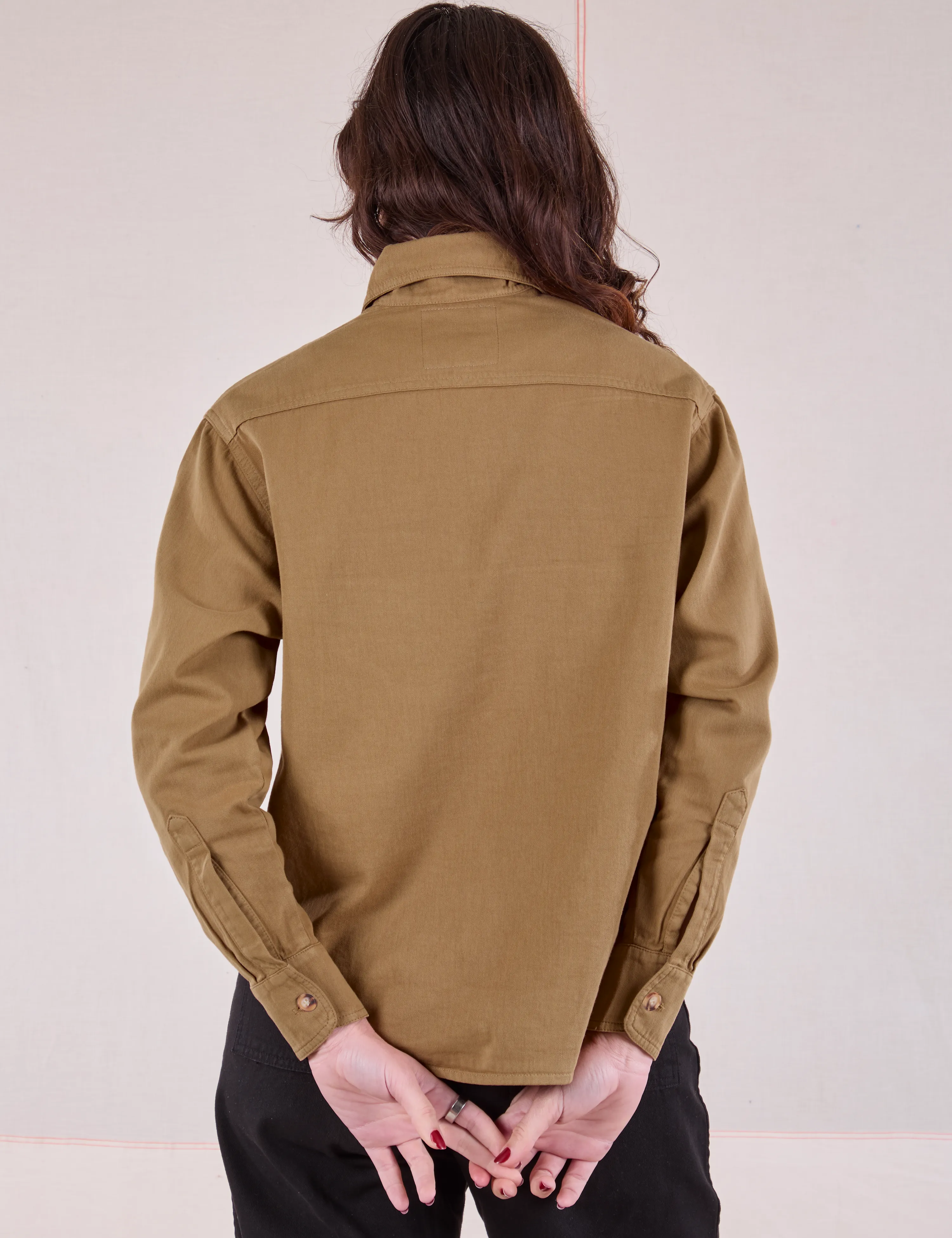 Cropped Overshirt - Desert Brown