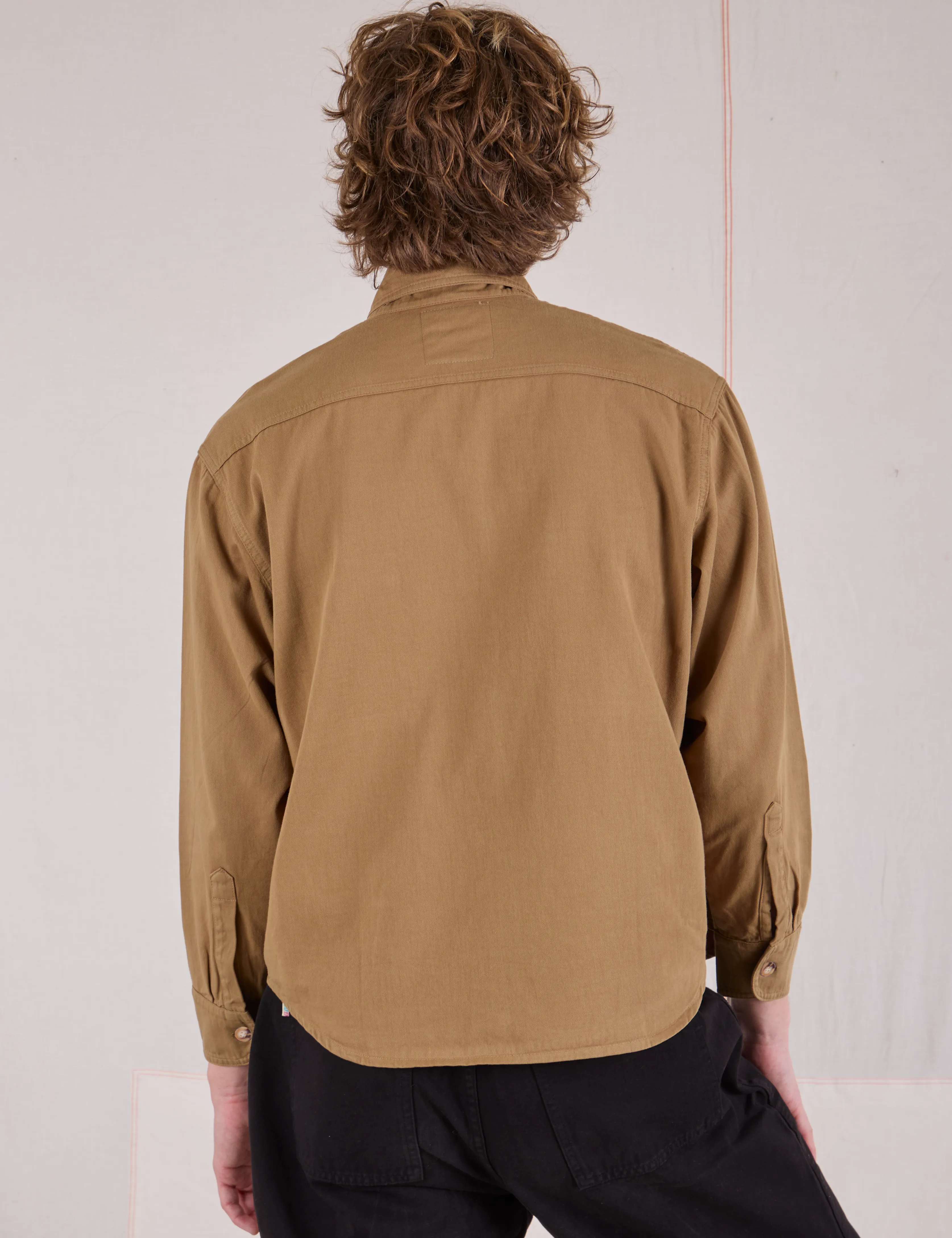 Cropped Overshirt - Desert Brown