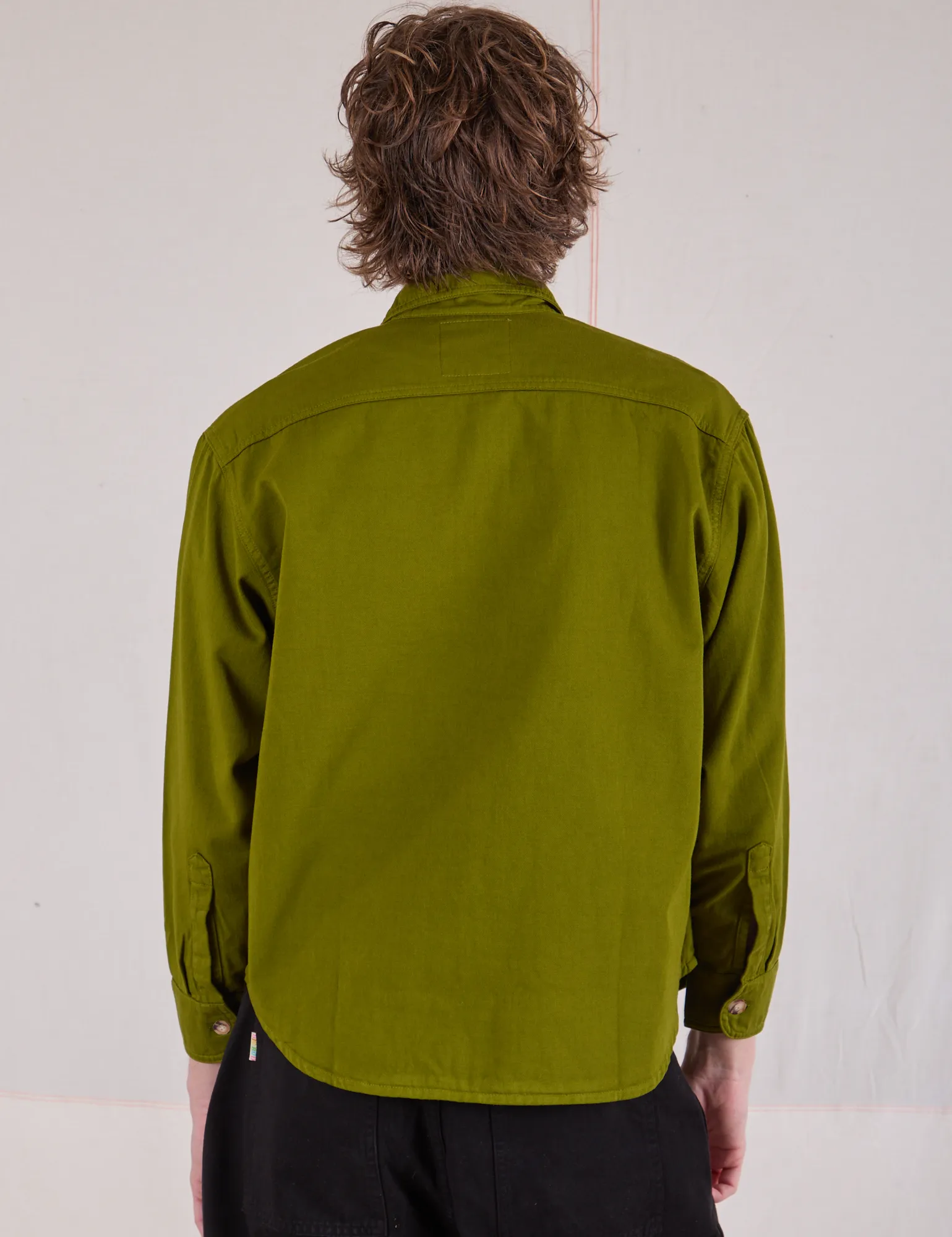 Cropped Overshirt - Summer Olive