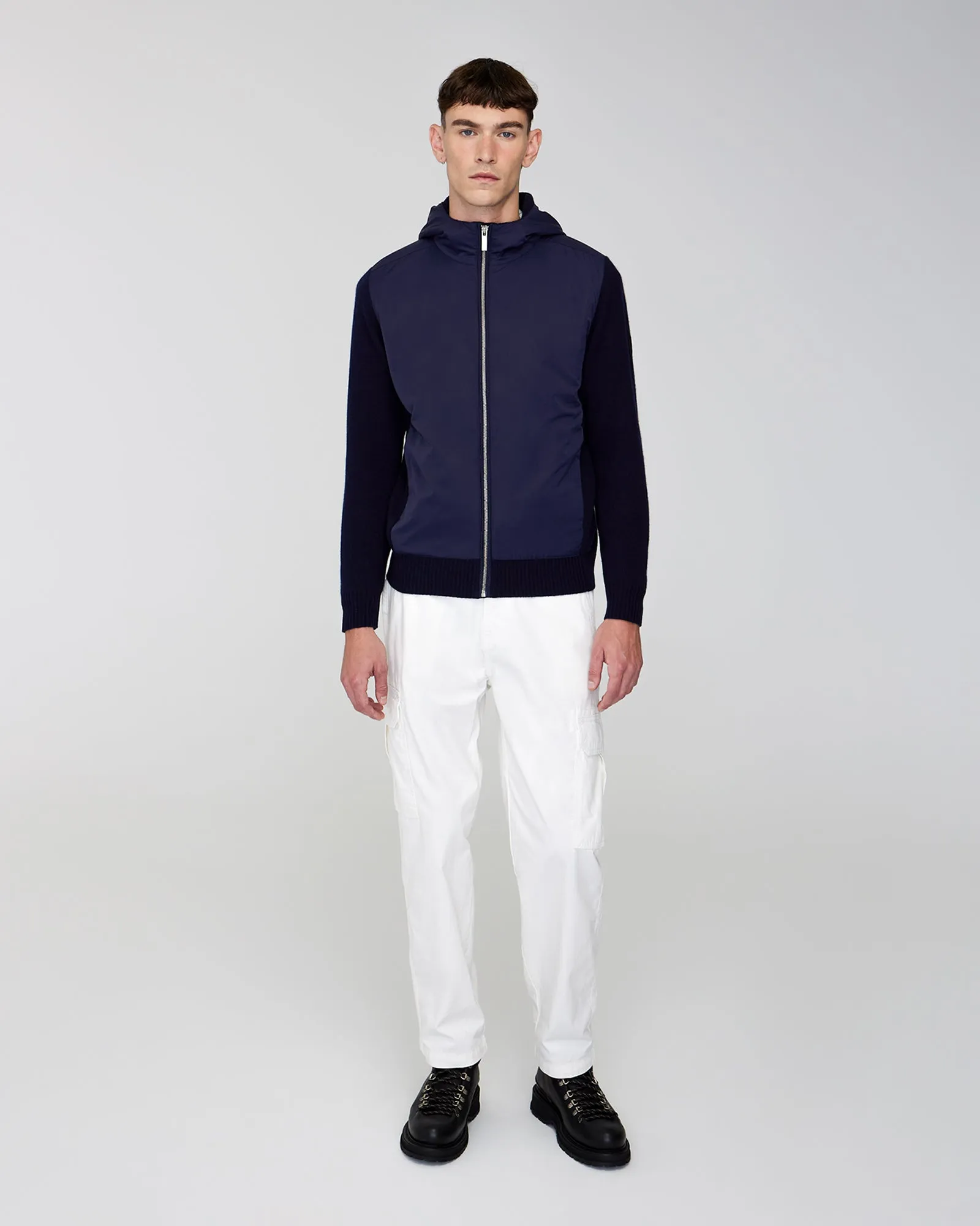 DAMIEN | Hooded Zip Sweater