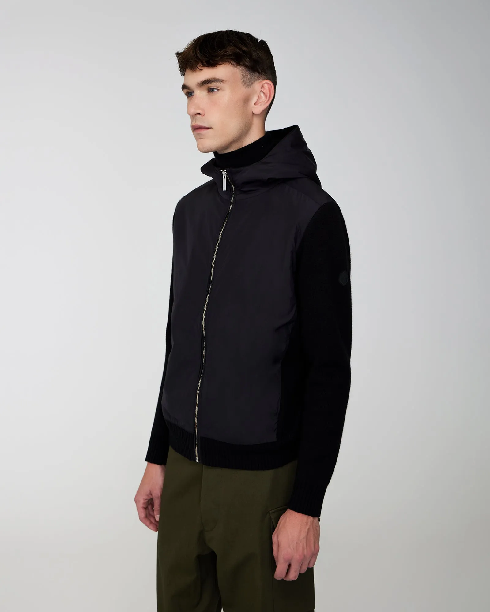 DAMIEN | Hooded Zip Sweater