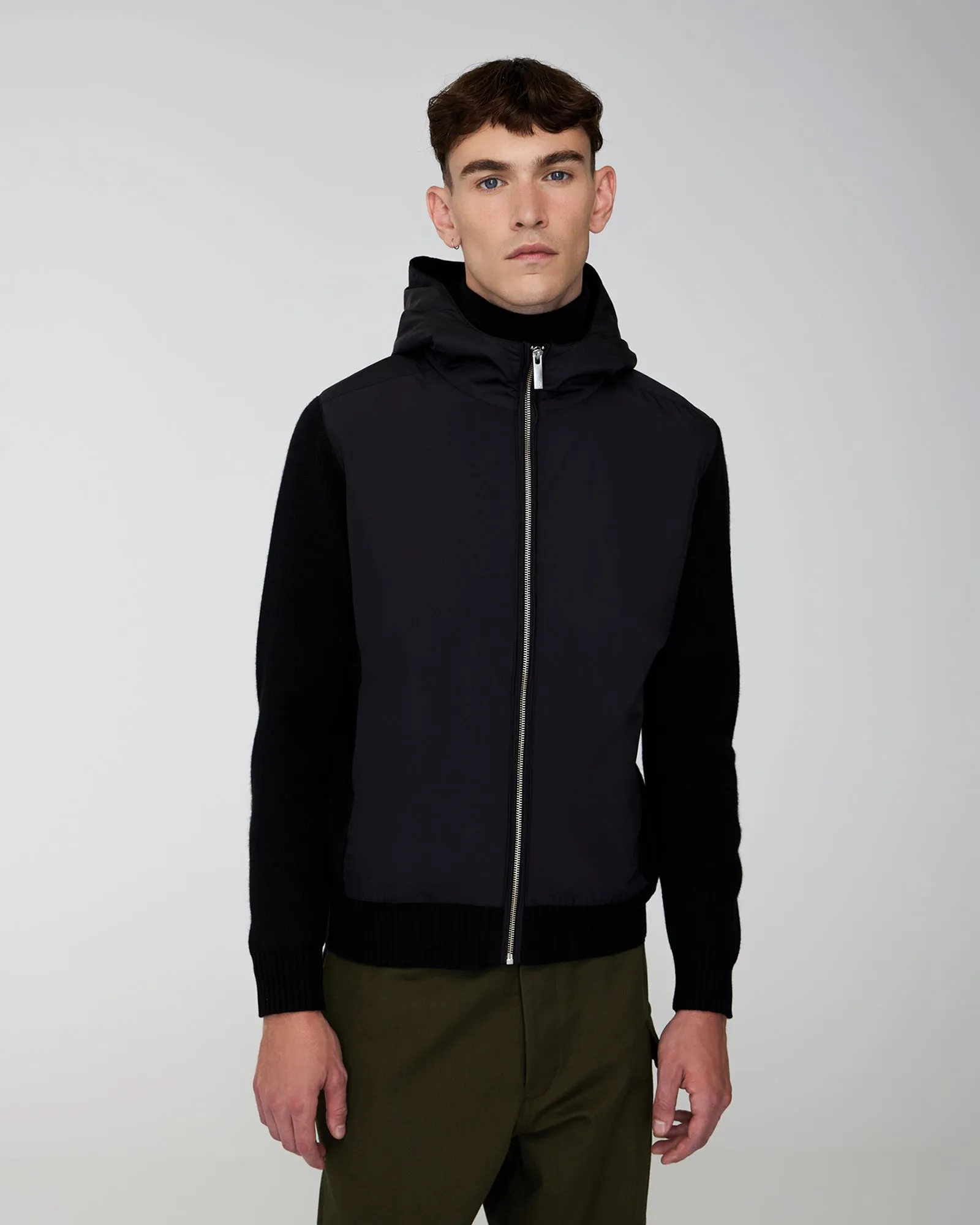 DAMIEN | Hooded Zip Sweater
