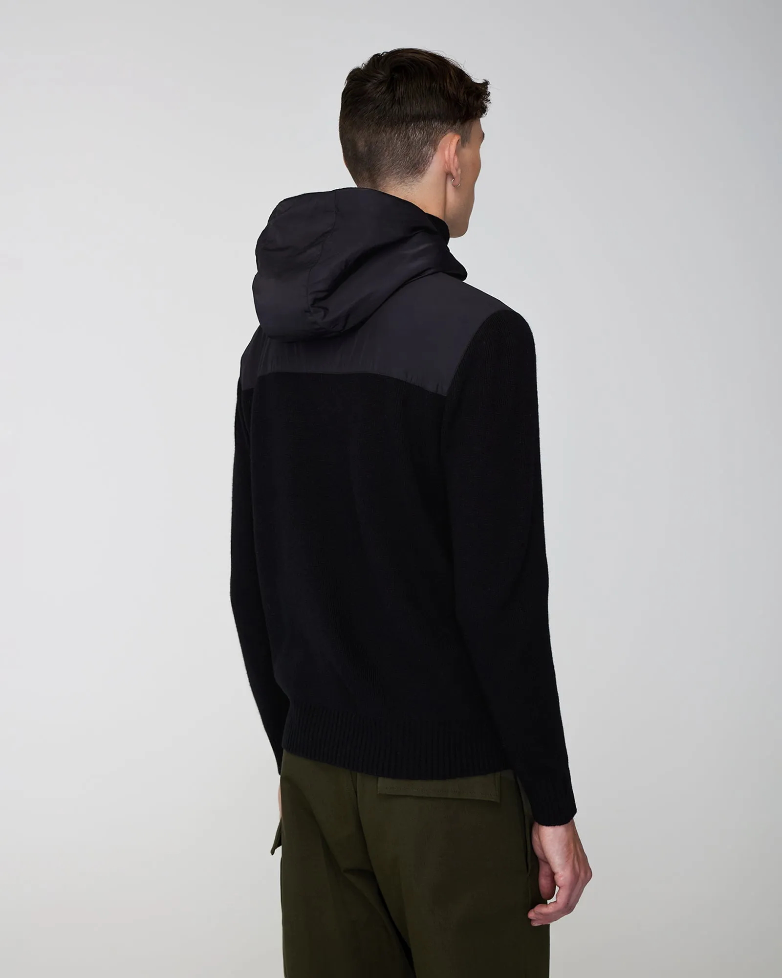 DAMIEN | Hooded Zip Sweater