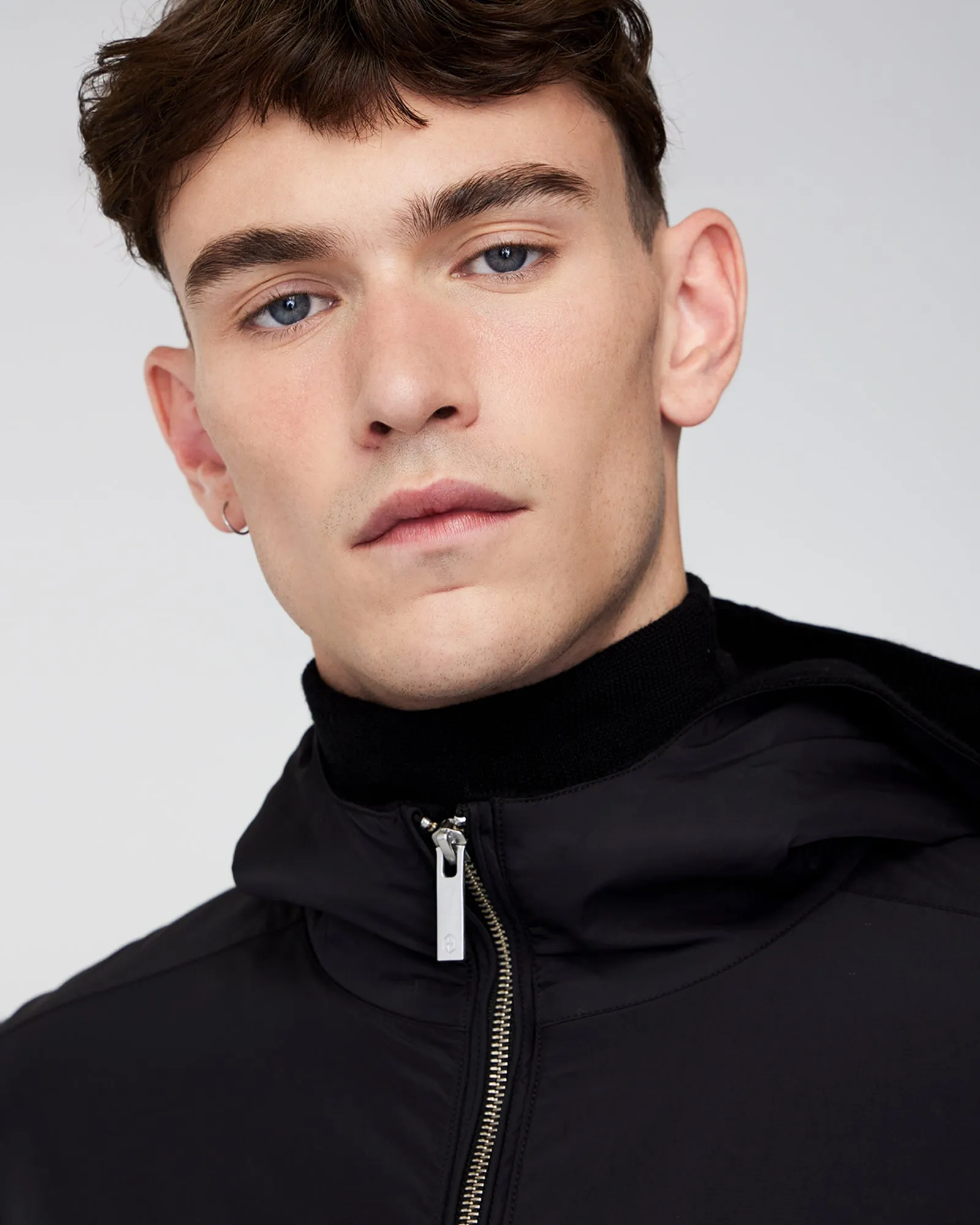 DAMIEN | Hooded Zip Sweater