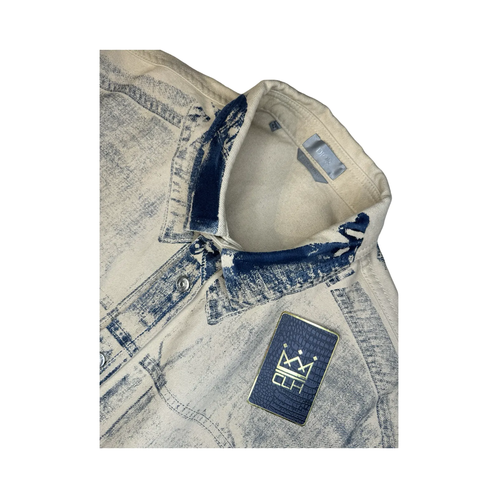 DIOR BUTTON UP OVERSHIRT