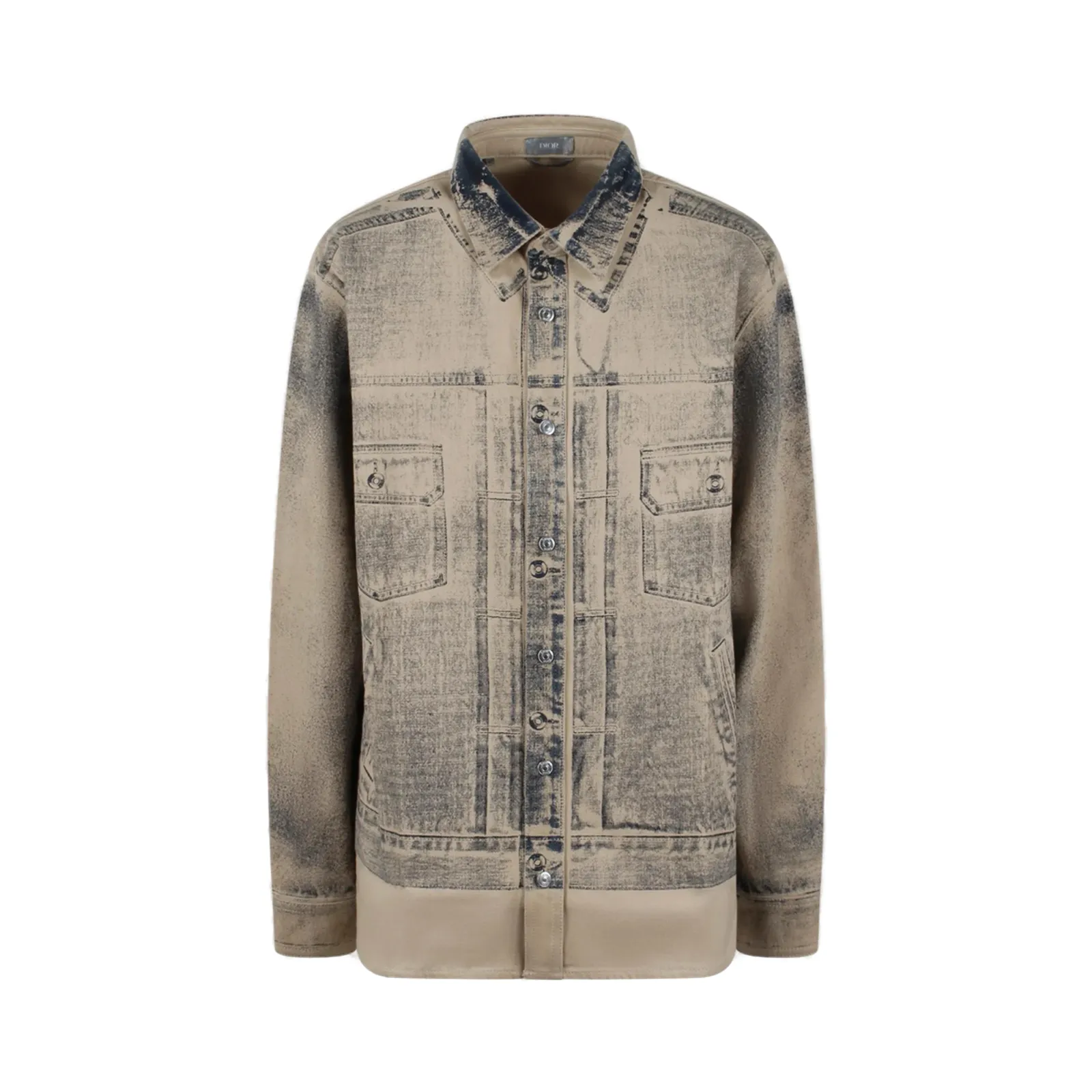DIOR BUTTON UP OVERSHIRT