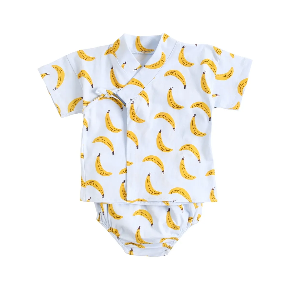 Fruit Print Baby Boys Girls 2pcs Cotton Clothing Sets