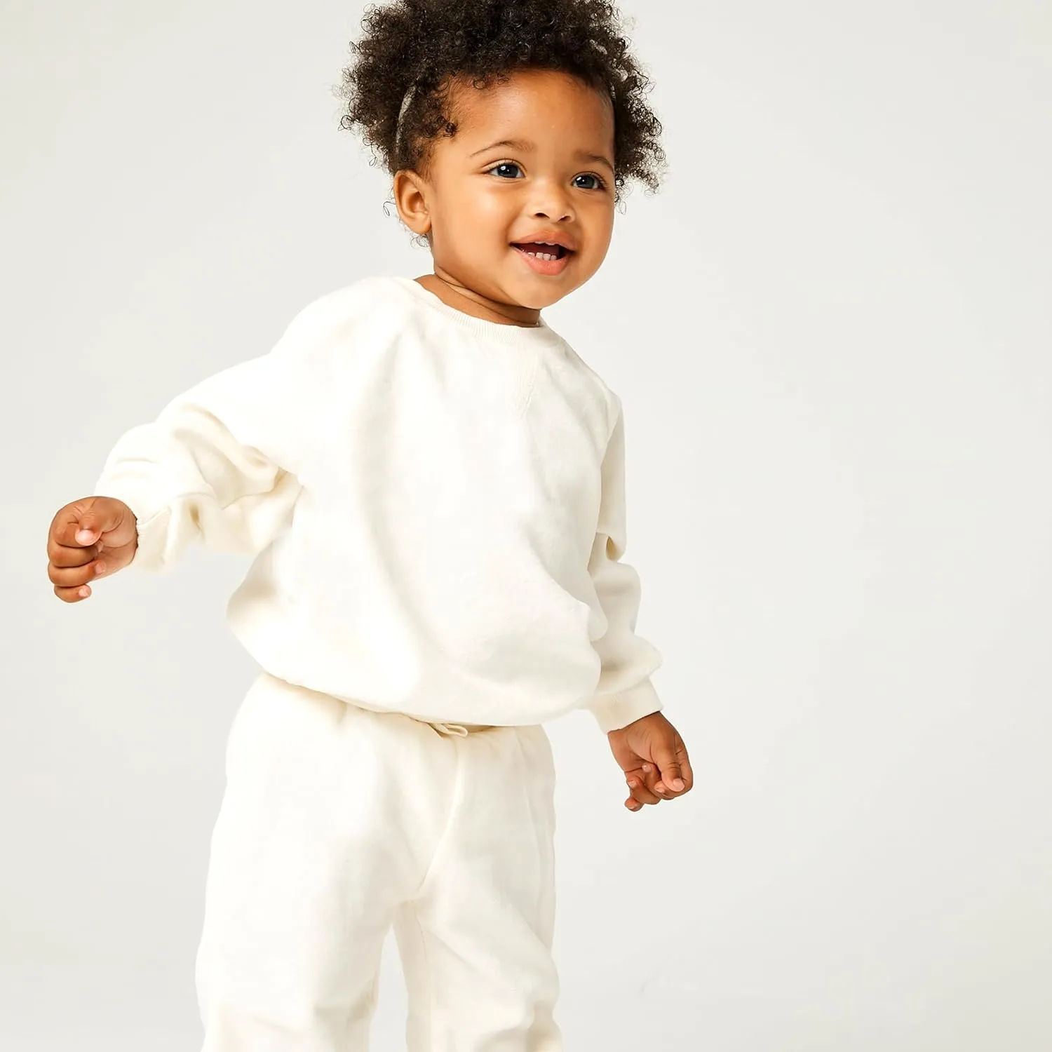 HonestBaby 2-Pack Harem Sweatpants Organic Cotton for Infant Baby & Toddler Unisex Boys & Girls