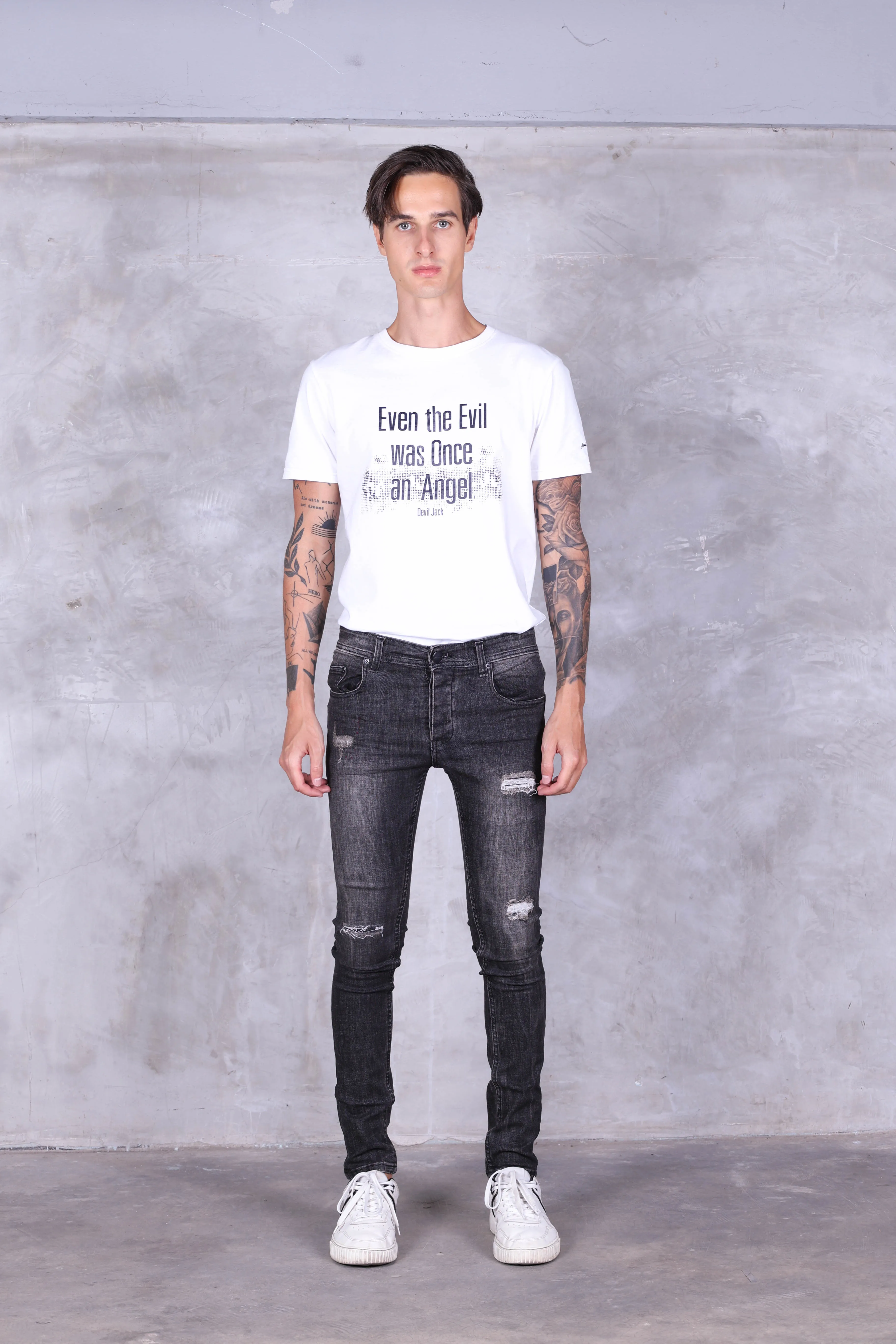 Jack Russel - Men Jeans - Handwerk J-GRN/5 Skinny Fit Black