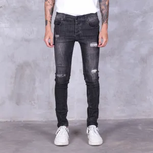 Jack Russel - Men Jeans - Handwerk J-GRN/5 Skinny Fit Black