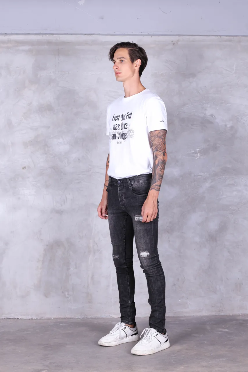 Jack Russel - Men Jeans - Handwerk J-GRN/5 Skinny Fit Black