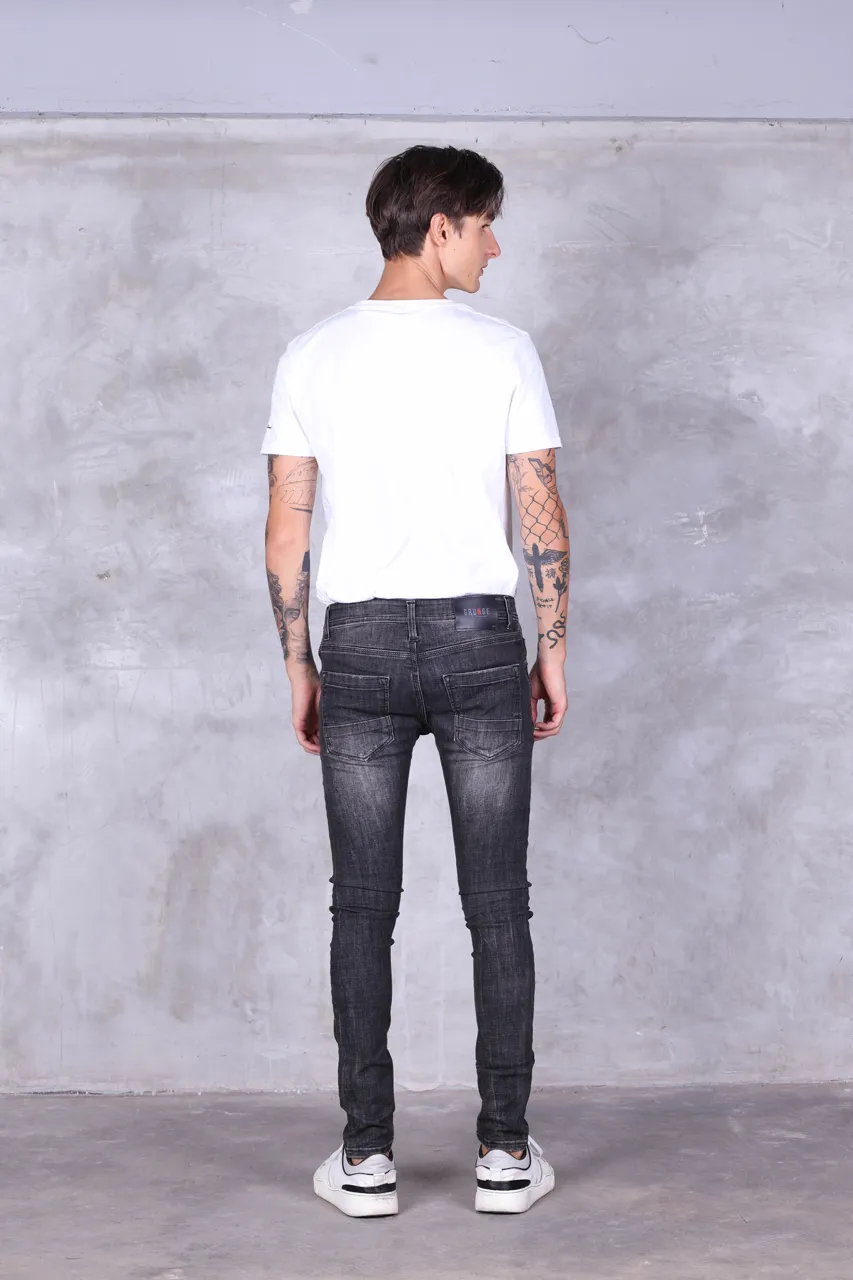 Jack Russel - Men Jeans - Handwerk J-GRN/5 Skinny Fit Black