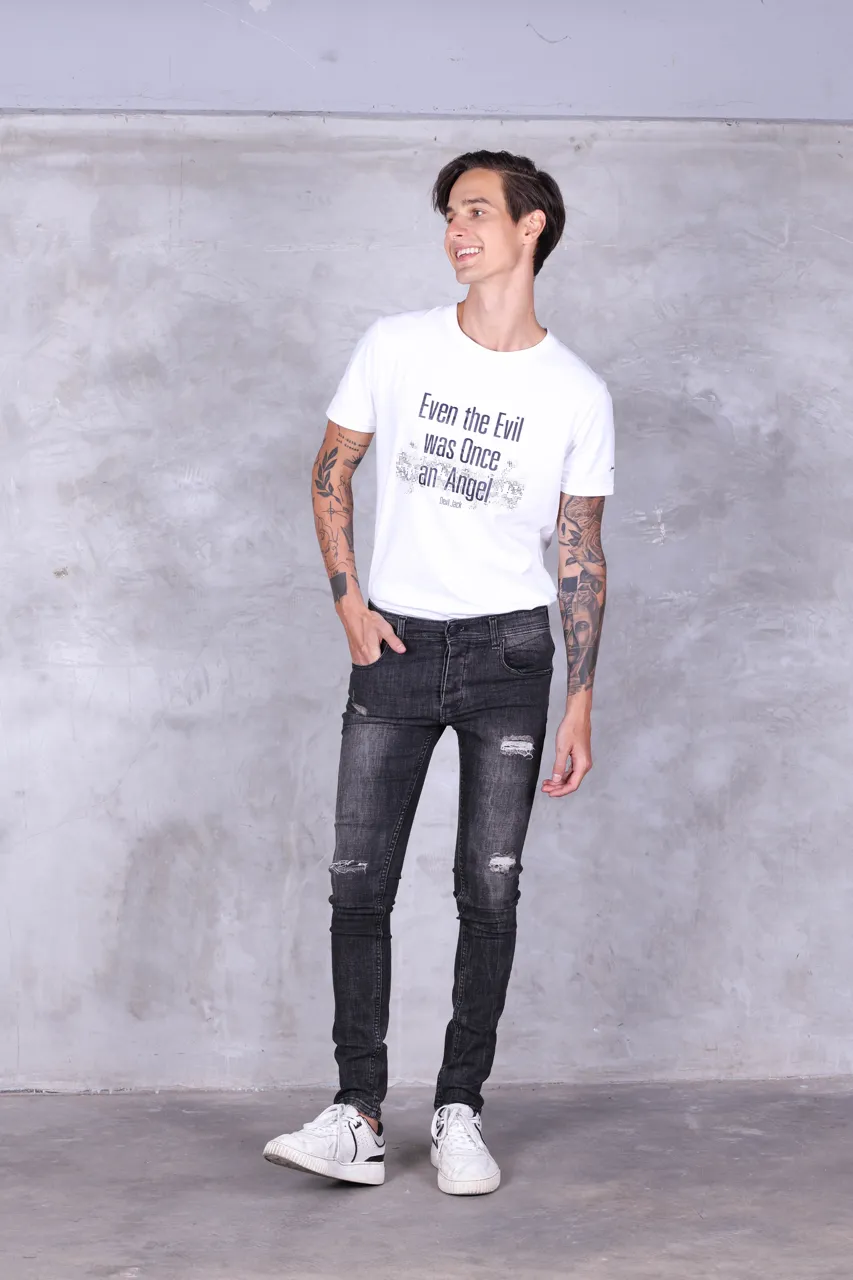 Jack Russel - Men Jeans - Handwerk J-GRN/5 Skinny Fit Black