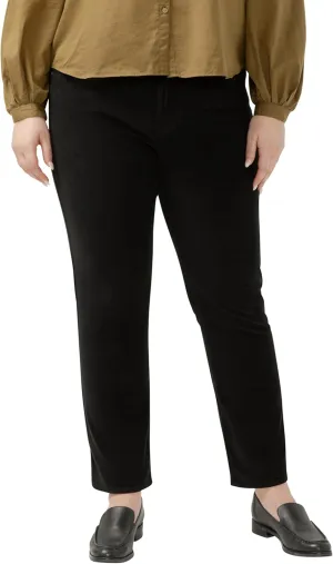 JAG Women's Plus Size Cassie Mid Rise Slim Straight Leg Jeans & Pants-Legacy