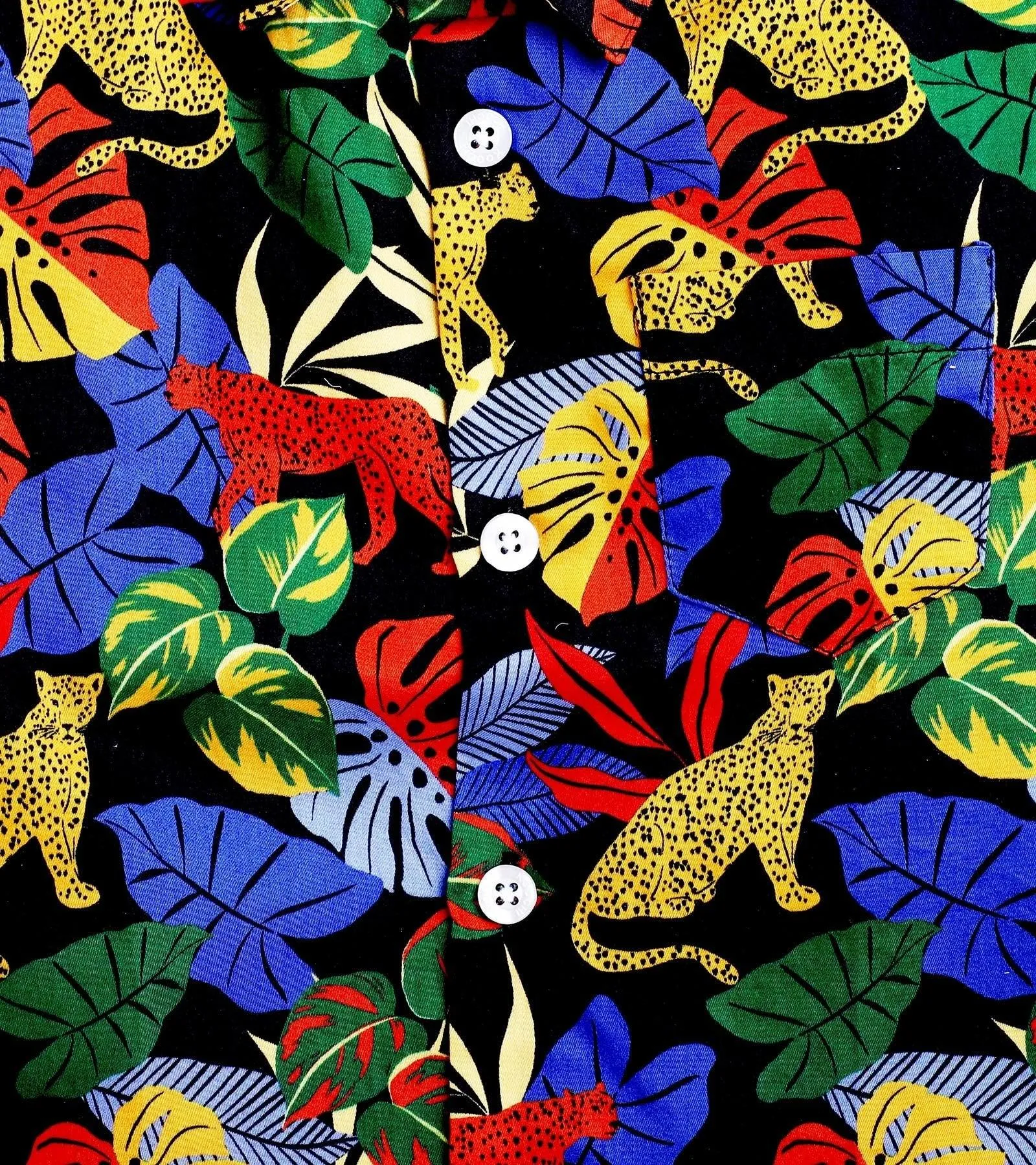 Jungle Printed Half Sleeve Shirt