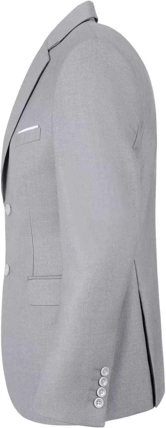 Men Blazer Sports Coat 2 Button Slim Fit Formal Suit Jacket Blazer for Men Business Wedding Prom Party