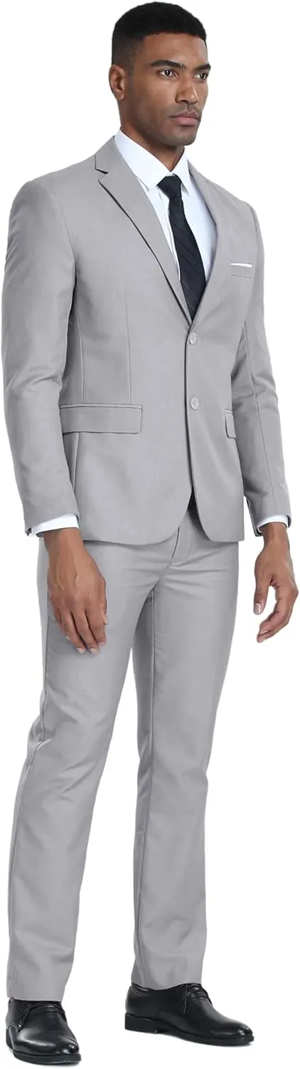 Men Blazer Sports Coat 2 Button Slim Fit Formal Suit Jacket Blazer for Men Business Wedding Prom Party