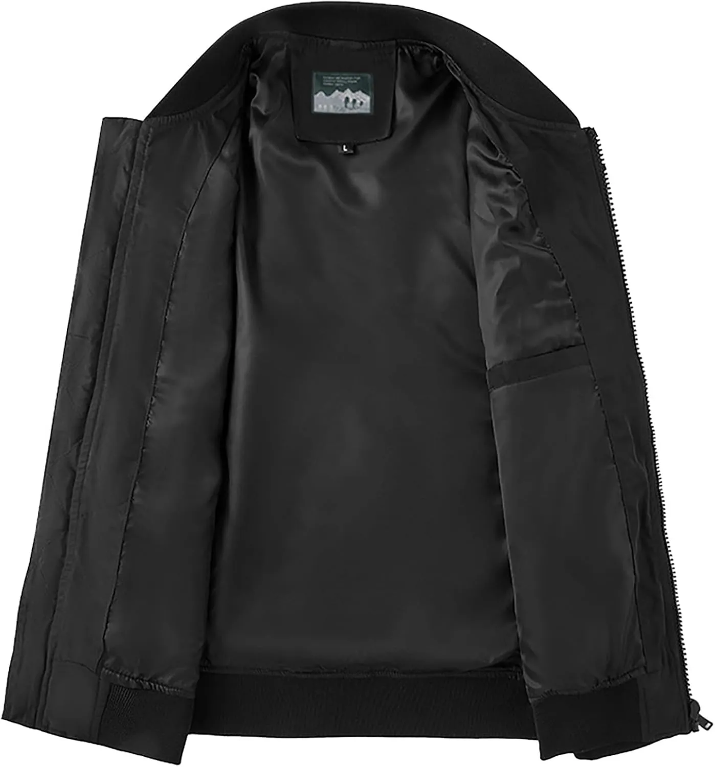 Men's Military Bomber Jackets Casual Full Zip Multi Pocket Warm Thicken Winter Coat Field Jacket Windbreaker Outwear