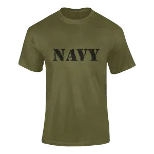 Navy T-Shirt - Navy (Men)