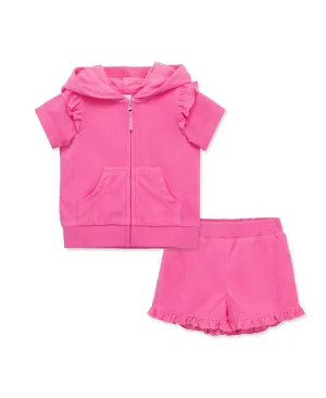 Pink Coverup Set (2T-4T)