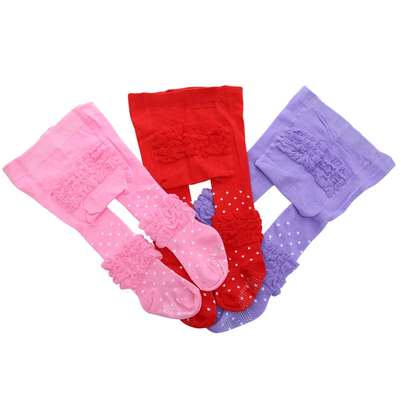 Poke-a-Dot Baby Ruffle Leggings