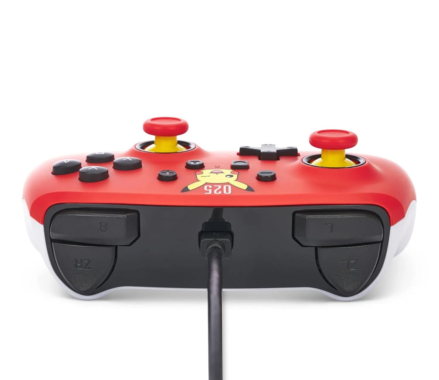 PowerA Nintendo Switch Wired Controller - Laughing Pikachu, Pokemon Switch Controller, Detachable 10ft USB Cable, Plug & Play, Officially Licensed by Nintendo