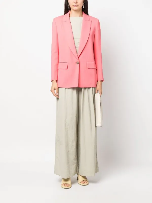 single-button blazer