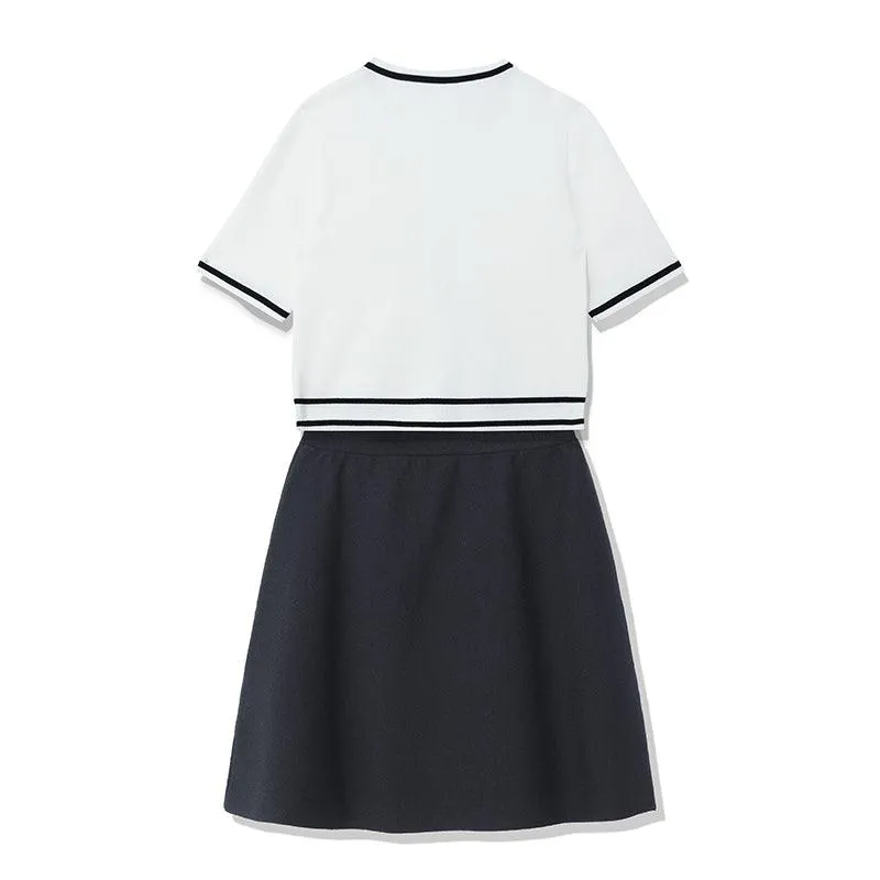 Tencel Short Sleeve Two-piece Suit
