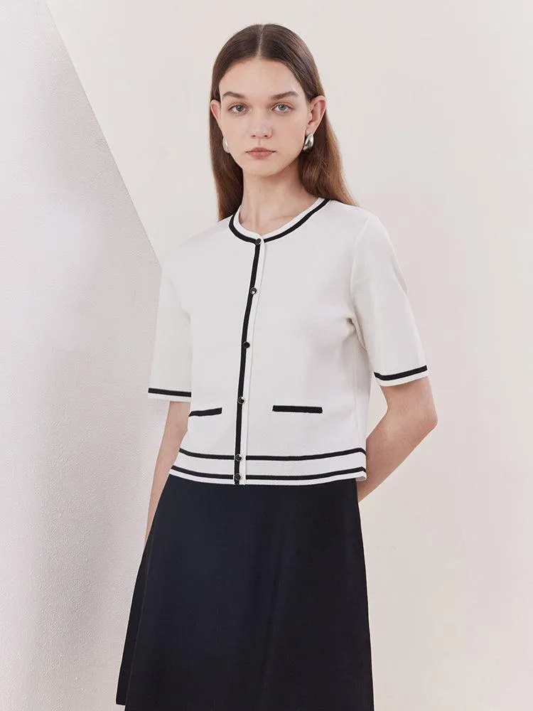 Tencel Short Sleeve Two-piece Suit