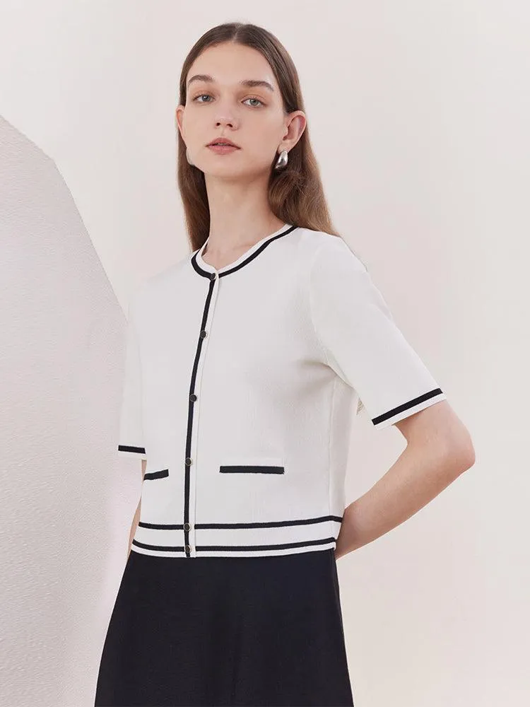 Tencel Short Sleeve Two-piece Suit