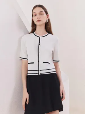 Tencel Short Sleeve Two-piece Suit