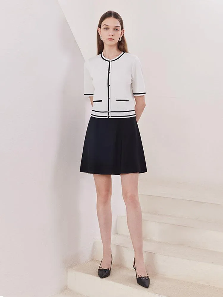 Tencel Short Sleeve Two-piece Suit