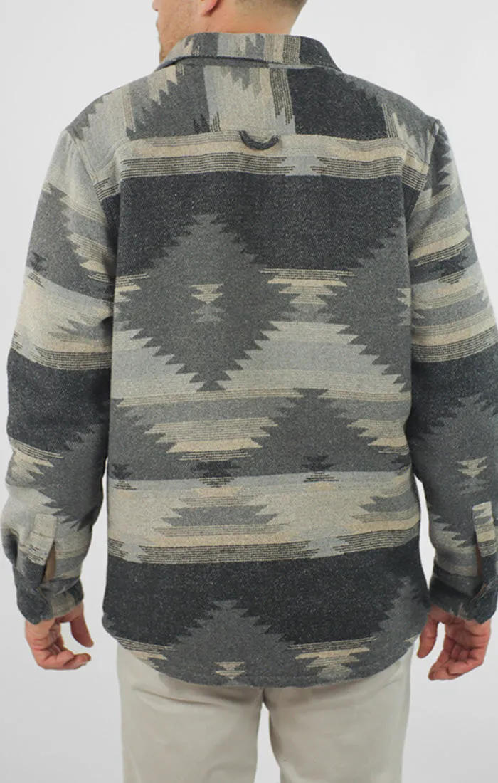 Unlined Wool Blend Overshirt