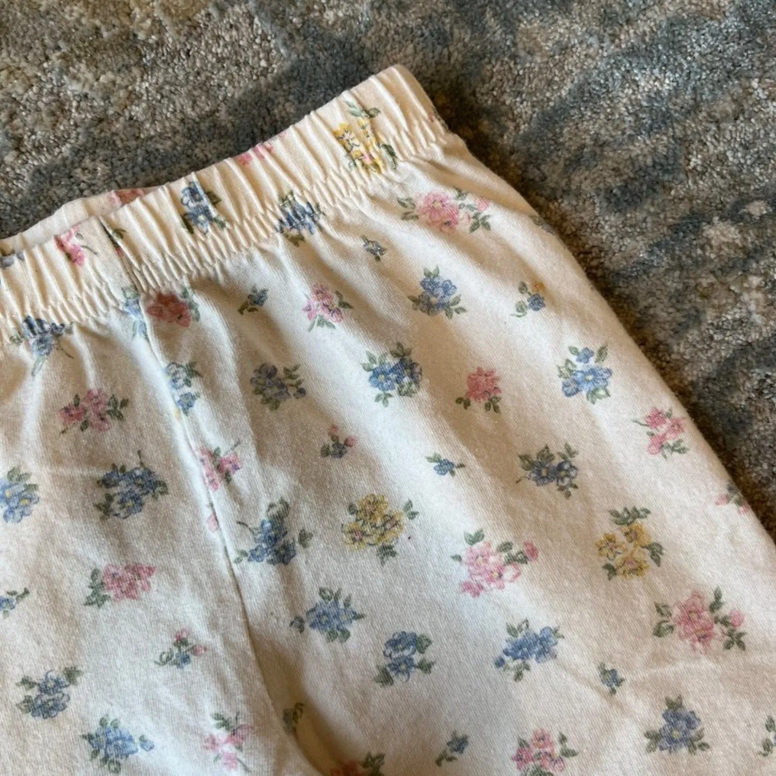 Vintage SWAT Floral Leggings 24 Months USA
