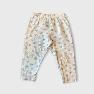 Vintage SWAT Floral Leggings 24 Months USA