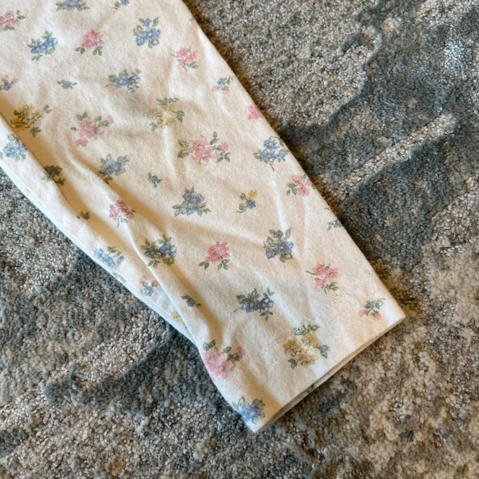 Vintage SWAT Floral Leggings 24 Months USA