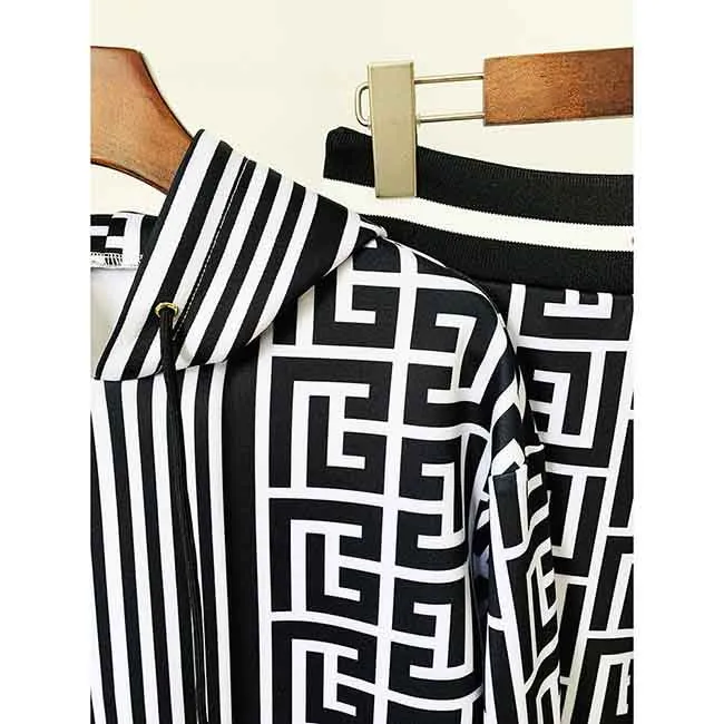 Women's Pantsuit Hooded Sweater   Wide Leg Two Piece Suit Casual Pantsuit Set