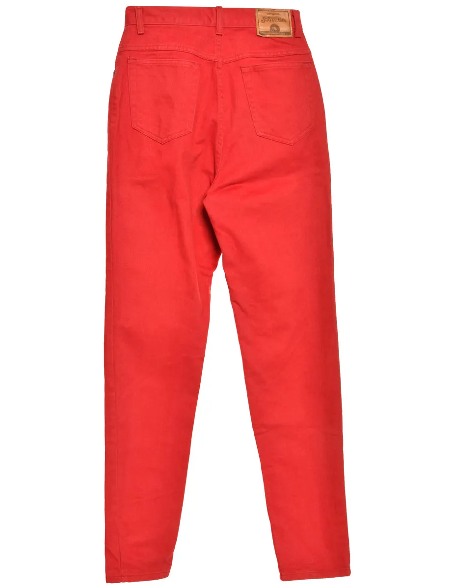 Zip Front Skinny Fit Jeans - W30 L35